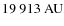 $19~913 \; \rm AU$