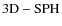 $\rm 3D-SPH$