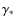 ${\gamma }_*$