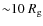 ${\sim}10~R_{\rm g}$