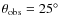 $\theta _{\rm obs}=25 \hbox {$^\circ $ }$
