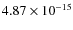 $4.87\times10^{-15}$