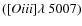 $([O {\sc iii}]\lambda~5007)$