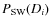 $P_{\rm SW}(D_i)$
