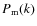 $P_{\rm m}(k)$