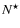 $N^{\star}$