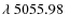 $\lambda~5055.98~$