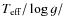 $T_{\rm eff}/\log g/$