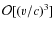 $\mathcal{O}[(v/c)^{3}]$