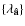 $ \{ \bf {\lambda_{\hat{a}}} \}$