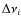 $\Delta\nu_{i}$