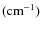 $(\rm {cm}^{-1})$