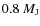 $0.8~M_{\rm J}$