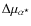 $\Delta\mu_{\alpha^\star}$