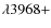 $\lambda3968+$