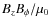 $B_z B_\phi/\mu_0$