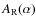 $A_{{\rm R}}(\alpha)$