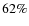 $62\%$