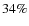 $34\%$
