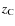 $z_{\rm C}$