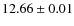 $12.66 \pm 0.01$