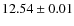 $12.54 \pm 0.01$