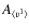 $A_{\langle v^1\rangle}$