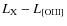 $L_{\rm X}-L_{\rm [OIII]}$