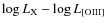 $\log L_{\rm X}-\log L_{\rm [OIII]} $