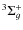 $^{3}\Sigma_{g}^{+}$