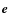 ${\vec e}$