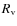 $R_{\rm v}$