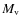 $M_{\rm v}$