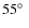 $55\hbox{$^\circ$ }$