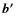 $\vec{b'}$