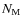 $N_{\rm M}$