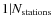 $1\vert N_{\rm stations}$