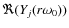$\Re(Y_{j}(r\omega_0))$