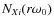 $N_{Xi}(r\omega_0)$