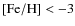 $\rm [Fe/H]<-3$