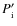 $P^\prime_{\rm i}$