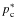 $p_{\rm c}^*$