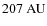 $207~{\rm AU}$
