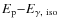 $E_{\rm p} {-} E_{\gamma,~{\rm iso}}$