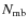 $N_{\rm mb}$