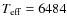 $T_{\rm eff} = 6484$