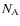$N_{\rm A}$