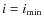$i=i_{\rm min}$