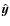 $\hat{\vec y}$