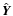 $\hat{\vec Y}$